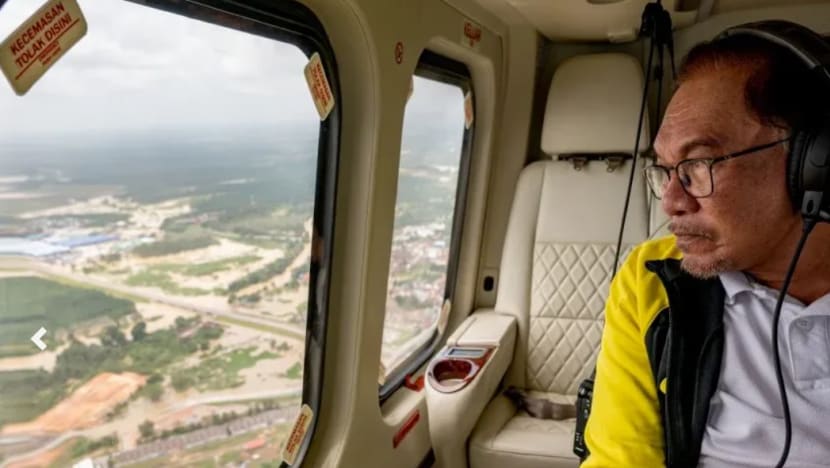 PM M'sia Anwar Ibrahim puji tindakan pantas urusan banjir di Johor PM M'sia Anwar Ibrahim puji tindakan pantas urusan banjir di Johor