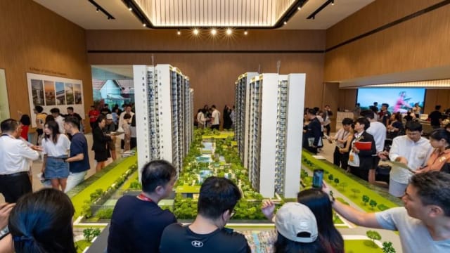三个新楼盘销量表现佳 嘉乐轩开盘首周末卖近99%