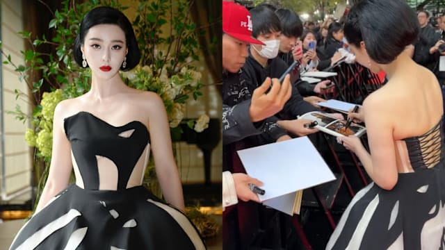 东京影展红毯走半小时，范冰冰亲切为影迷签名合影