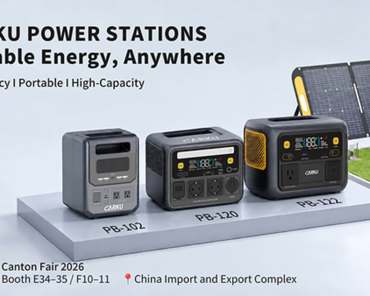 Energize the Future: CARKU Debuts Latest Portable Power Station Solutions at 2026 Canton Fair