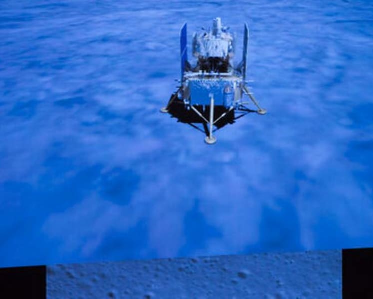China spacecraft lands on moon to bring rocks back to Earth