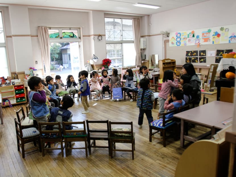 In Japan’s pre-schools, children must play
