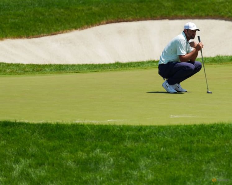 Scheffler hunts for history at tricky Shinnecock Hills