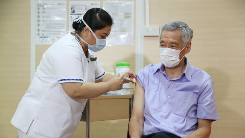 PM Lee receives Covid-19 vaccine, says it’s ‘painless, effective and important’