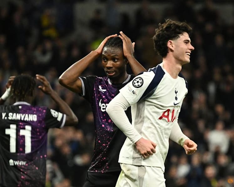Tottenham spot on against Slavia Prague to close in on top eight