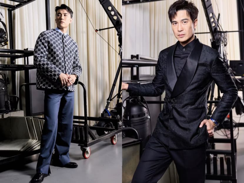 Backstage at Star Awards 2025: Zhang Zetong was worried about his breath, Pierre Png made us blush with his outfit