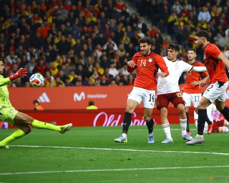 Toothless Spain held to 0-0 draw by Egypt in friendly