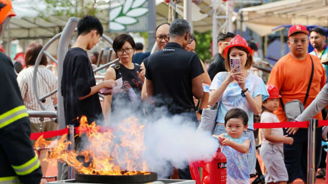 蔡厝港集选区和武吉甘柏单选区举办社区应变能力日