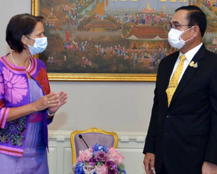 UN envoy asks Thai leader's aid in ending crisis in Myanmar
