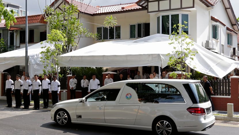 PM Lee, family and friends pay respects to S R Nathan