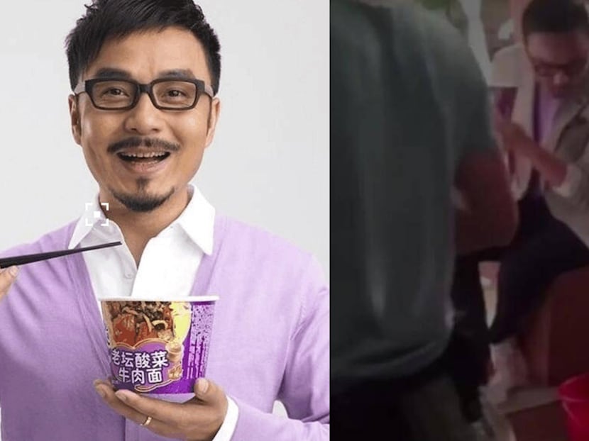 Chinese Host Wang Han Seen Eating Then Spitting Out Pickled Cabbage Beef Noodles He Endorses