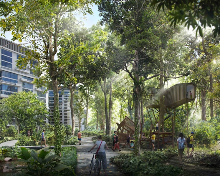 Tengah to live up to its name as the 'Forest Town'