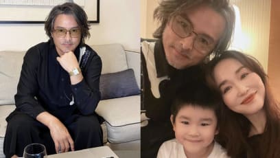 Christopher Lee Won His 2nd Golden Bell Award While On A Staycation In MBS With Fann Wong And Their Son