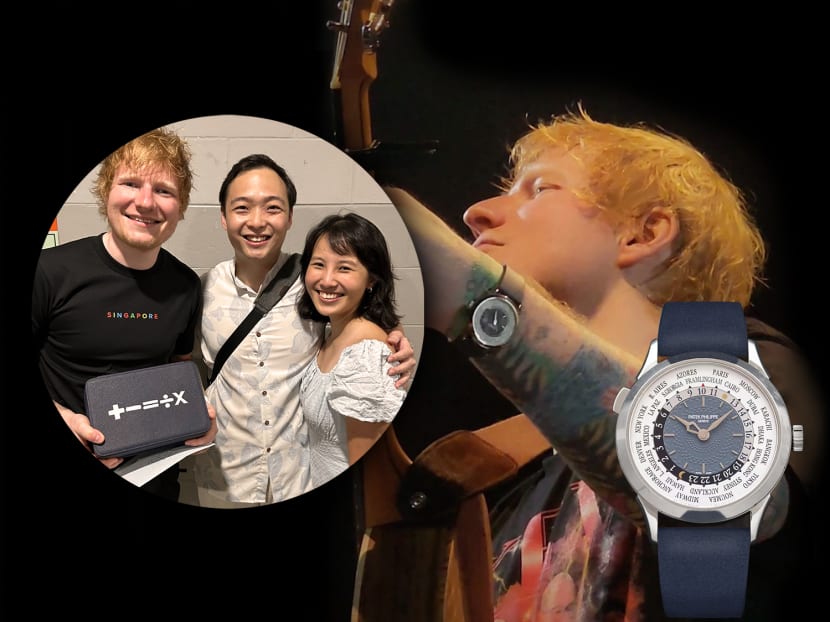 How this local watch strap company got Ed Sheeran to wear one of their creations during his show in Singapore