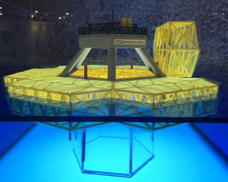 Offshore rigs for fish farms being developed by Keppel