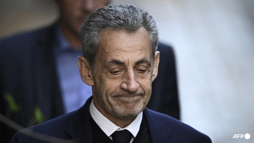 France's ex-leader Sarkozy jailed, proclaiming his innocence France's ex-leader Sarkozy jailed, proclaiming his innocence