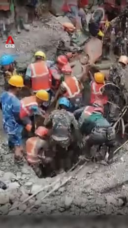 Nepali soldiers rescue survivor from hydropower tunnel 9 days after flood