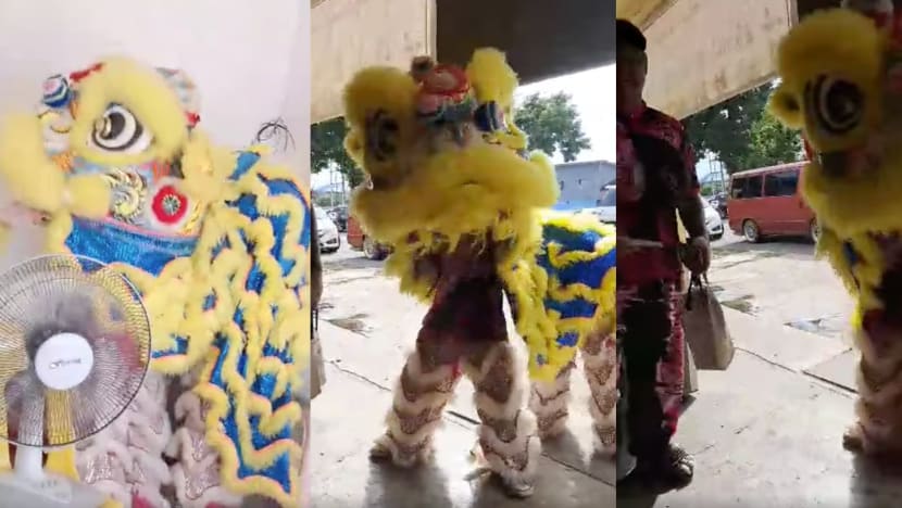 Lion Dance Troupe Goes Viral For Performing Without Drums Or Cymbals Lion Dance Troupe Goes Viral For Performing Without Drums Or Cymbals