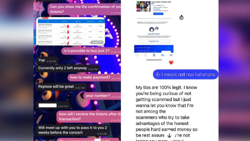 At least S$213,000 lost to Taylor Swift concert ticket scams since January: Police At least S$213,000 lost to Taylor Swift concert ticket scams since January: Police