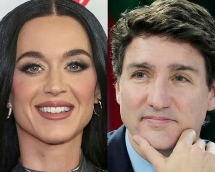Katy Perry and Justin Trudeau romance rumours heat up after photos purportedly show them hugging on a yacht