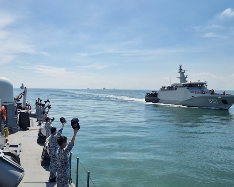 Singapore navy taking part in first ASEAN-Russia maritime exercise