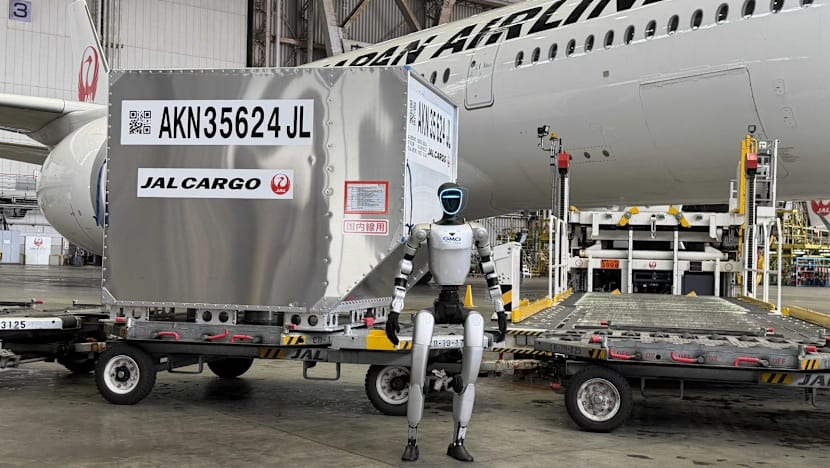 Humanoid robots to handle baggage in trial at Tokyo's Haneda Airport