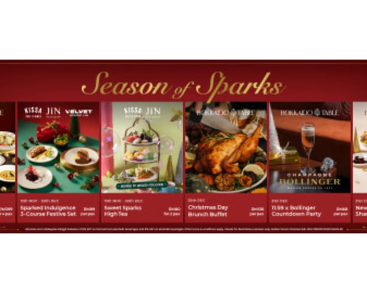 A Season of Sparks: Indulge in Luxe Experiences and Festive Flavours at Hokkaido Table, Velvet Restaurant & Bar, JIN Gastrobar, and Kissa Cafe & Diner