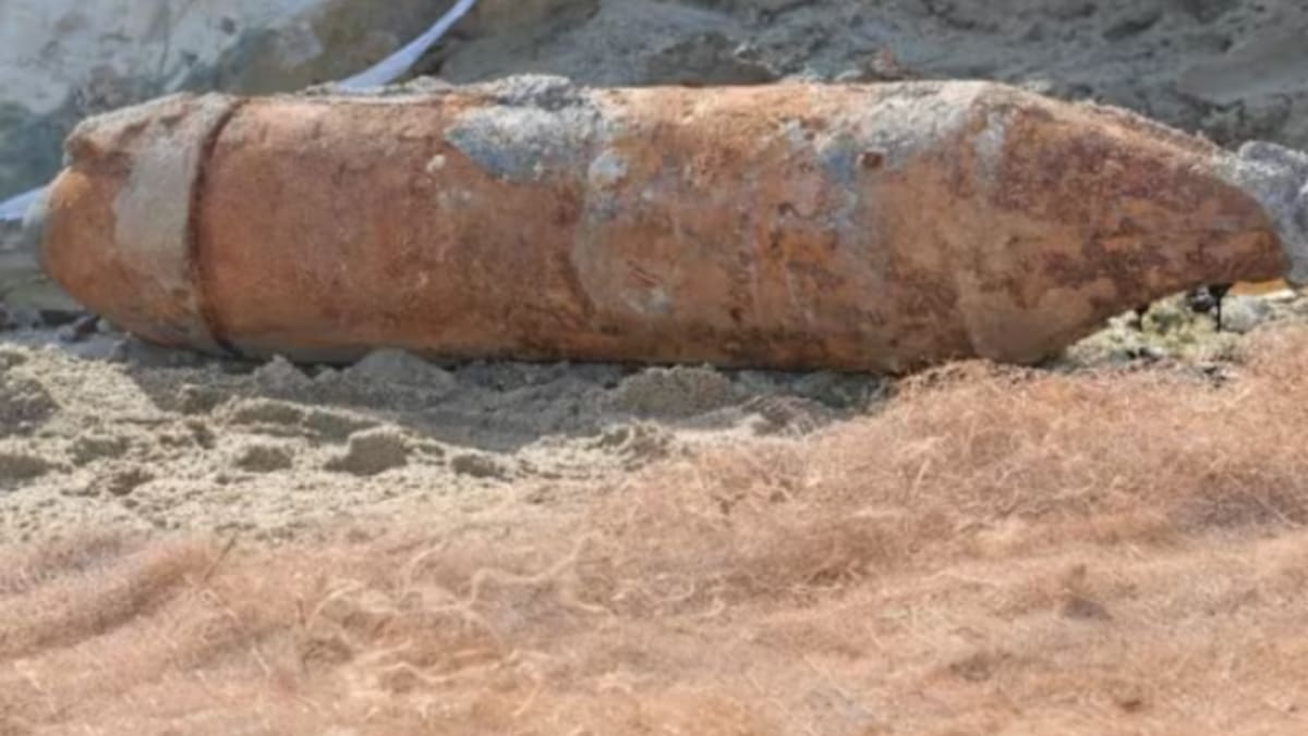 SAF disposes of WW11 bomb found at Changi Airport T5 construction