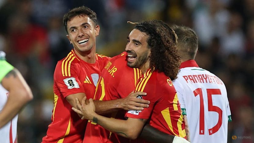 Spain stroll past Bulgaria 3-0 in opening World Cup qualifier