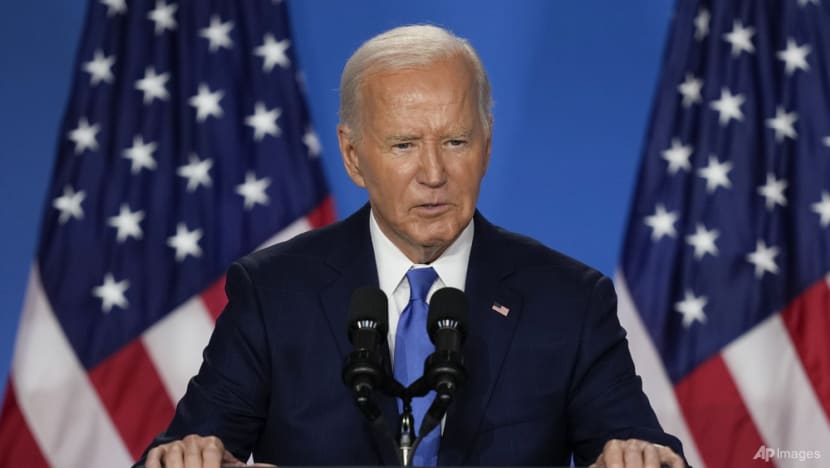 Biden mixes up Harris, Trump names as calls to end his campaign grow