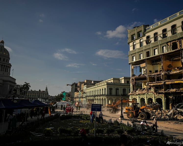Crews work through 2nd night after Cuba hotel blast kills 27