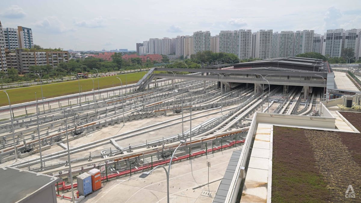 A first look at the expanded Sengkang-Punggol LRT depot