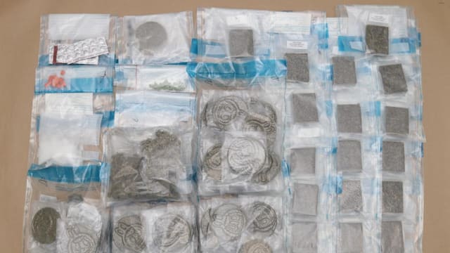 肃毒局起获逾4公斤大麻 两名本地男子被捕