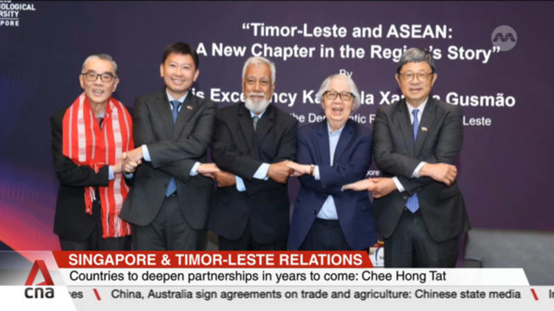 Timor-Leste PM lauds Singapore as an exemplary nation amid fractured, uncertain world