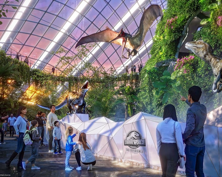 Jurassic World: The Experience coming to Gardens by the Bay end-May, featuring life-sized dinosaur animatronics