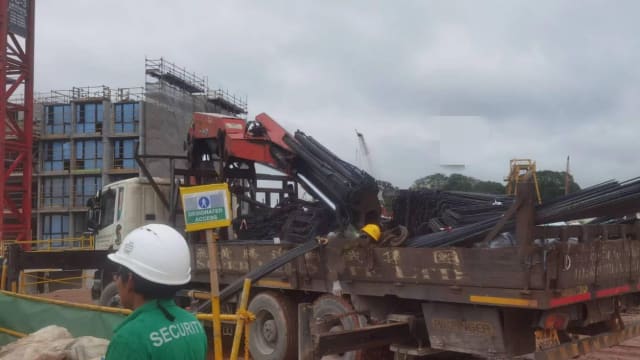 登加绿苑工地致命意外 45岁男子被捕