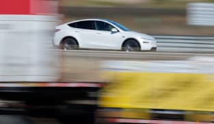 Tesla shares jump as Musk confirms driverless robotaxi testing