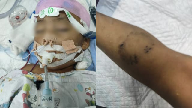 中国三岁男童被生父女友虐待致死 生父却要前妻撤案