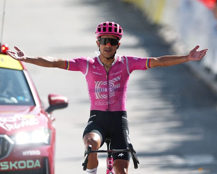 Carapaz secures solo victory in Tour de France stage 18, Pogacar stays in yellow