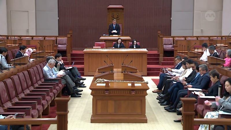 Seah Kian Peng on Address of Thanks to President
