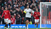 Man Utd continue winning run under Carrick with late 3-2 victory over Fulham