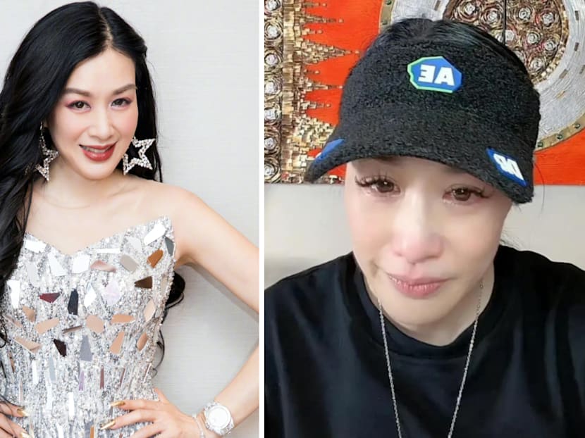 Christy Chung, 51, Cries During Live Stream After Netizens Repeatedly Fat Shame Her And Mock Her Marriage