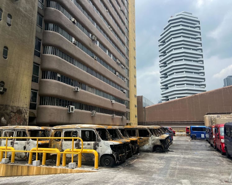 Part of Golden Mile Tower car park still closed after fire, tenants say vehicles belong to car sharing firm Shariot
