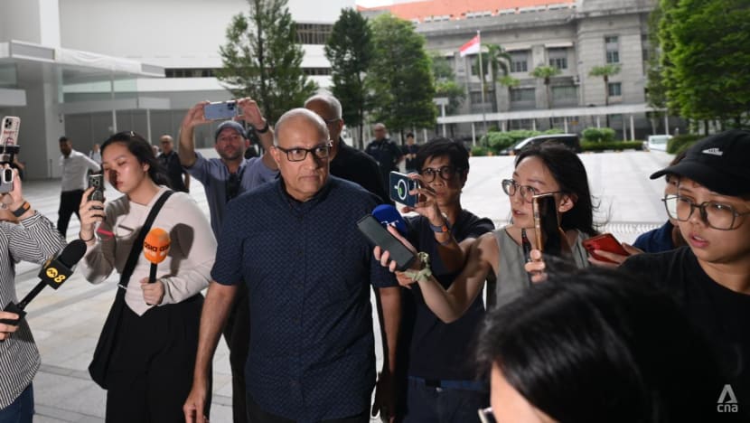 Former transport minister S Iswaran begins jail term after surrendering at the State Courts Former transport minister S Iswaran begins jail term after surrendering at the State Courts