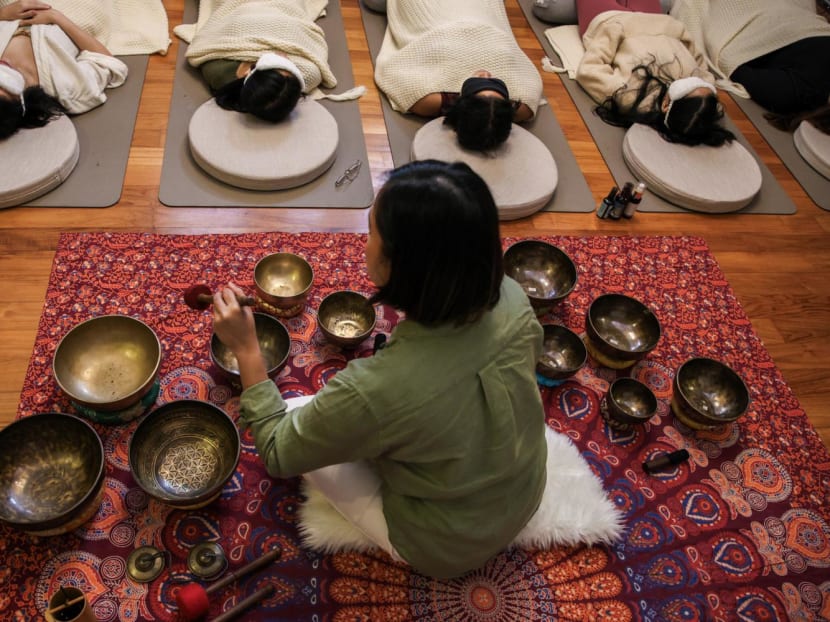 Gen Zen: A sound bath with singing bowls, rain sticks helped me to relax and sleep better, but it may not be for everyone Gen Zen: A sound bath with singing bowls, rain sticks helped me to relax and sleep better, but it may not be for everyone