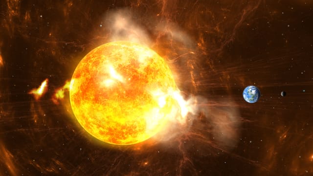 科学家：17日或出现太阳耀斑活动 干扰短波通信