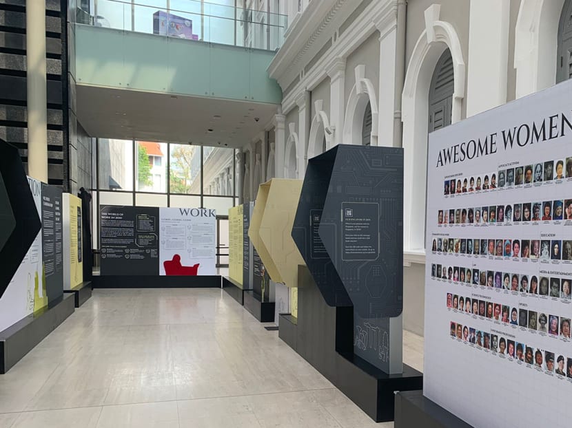 A new exhibition explores the gender gap in Singapore and how women will live in 2050