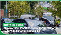 BERITA (28 Ogos) | Kemalangan jalan raya SG, bilangan mangsa naik pada separuh kedua 2026