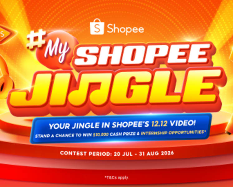 Shopee Launches #MyShopeeJingle Competition with S$10,000 Cash Prize and Opportunity to Create Its Next 12.12 Campaign Jingle