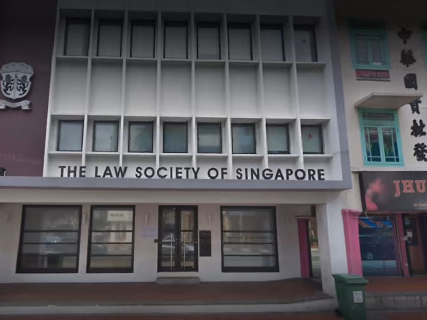 A screengrab from Google Street View of The Law Society of Singapore.